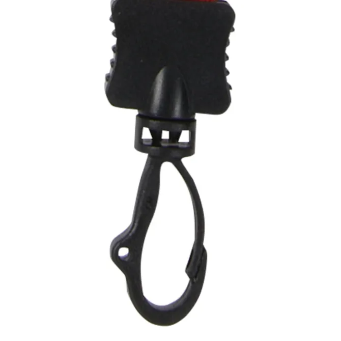 Smooth Nylon Lanyard - 3/4 inches - 34 inches - Plastic Swivel Snap Hook