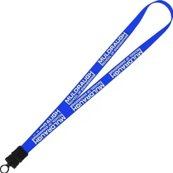 Smooth Nylon Lanyard - 3/4 inches - 36 inches - Snap Buckle Release