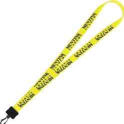 Smooth Nylon Lanyard - 3/4 inches - 36 inches - Plastic Swivel Snap Hook - 24 hr