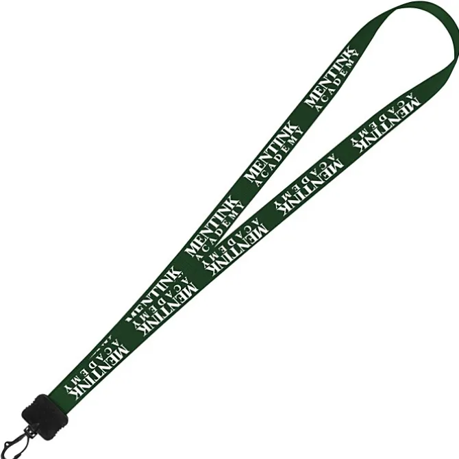 Smooth Nylon Lanyard - 3/4 inches - 36 inches - Plastic Swivel Snap Hook - 24 hr