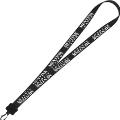Smooth Nylon Lanyard - 3/4 inches - 36 inches - Plastic Swivel Snap Hook - 24 hr
