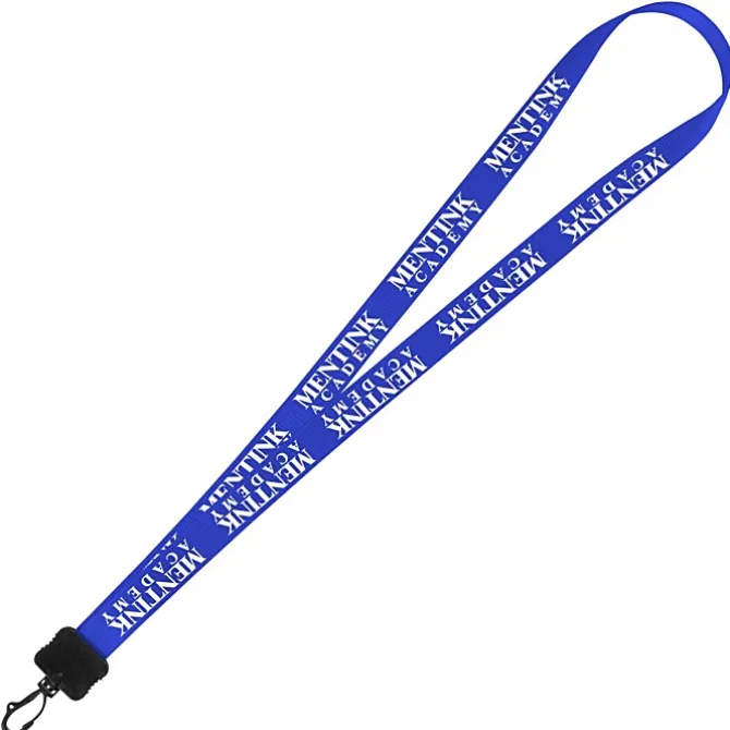 Smooth Nylon Lanyard - 3/4 inches - 36 inches - Plastic Swivel Snap Hook - 24 hr