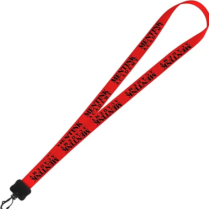 Smooth Nylon Lanyard - 3/4 inches - 36 inches - Plastic Swivel Snap Hook - 24 hr