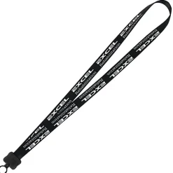 Smooth Nylon Lanyard - 3/4 inches - 32 inches - Plastic O-Ring