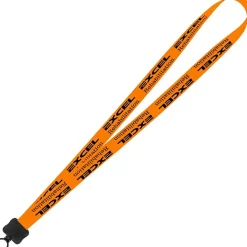 Smooth Nylon Lanyard - 3/4 inches - 34 inches - Plastic O-Ring - 24 hr