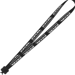 Smooth Nylon Lanyard - 3/4 inches - 34 inches - Plastic O-Ring - 24 hr