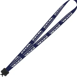 Smooth Nylon Lanyard - 3/4 inches - 34 inches - Plastic O-Ring - 24 hr