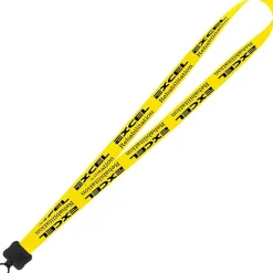 Smooth Nylon Lanyard - 3/4 inches - 34 inches - Plastic O-Ring - 24 hr