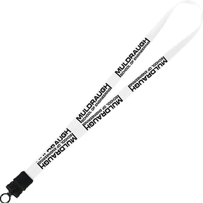 Smooth Nylon Lanyard - 3/4 inches - 36 inches - Snap Buckle Release - 24 hr