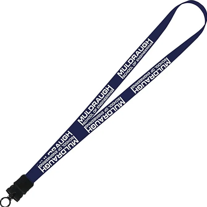 Smooth Nylon Lanyard - 3/4 inches - 36 inches - Snap Buckle Release - 24 hr