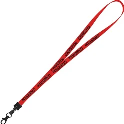 Smooth Nylon Lanyard - 1/2 inch - 36 inches - Metal Lobster Claw