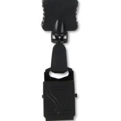 Smooth Nylon Lanyard - 1/2 inch - 36 inches - Large Metal Bulldog Clip