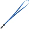 Smooth Nylon Lanyard - 1/2 inch - 36 inches - Metal Lobster Claw - 24 hr