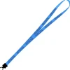 Smooth Nylon Lanyard - 1/2 inch - 32 inches - Plastic O-Ring