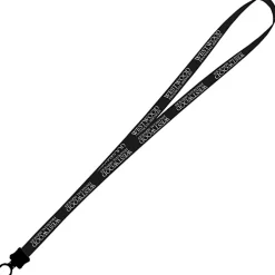 Smooth Nylon Lanyard - 1/2 inch - 34 inches - Plastic O-Ring
