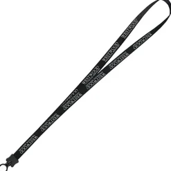Smooth Nylon Lanyard - 1/2 inch - 36 inches - Plastic O-Ring