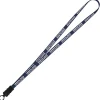 Smooth Nylon Lanyard - 1/2 inch - 36 inches - Snap Buckle Release
