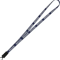 Smooth Nylon Lanyard - 1/2 inch - 36 inches - Snap Buckle Release