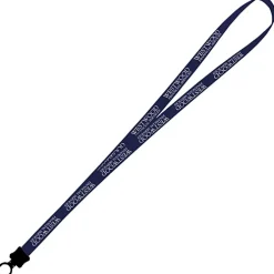 Smooth Nylon Lanyard - 1/2 inch - 34 inches - Plastic O-Ring - 24 hr