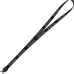 Smooth Nylon Lanyard - 1/2 inch - 36 inches - Plastic O-Ring - 24 hr
