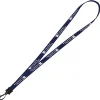 Smooth Nylon Lanyard - 1/2 inch - 36 inches - Plastic Swivel Snap Hook - 24 hr