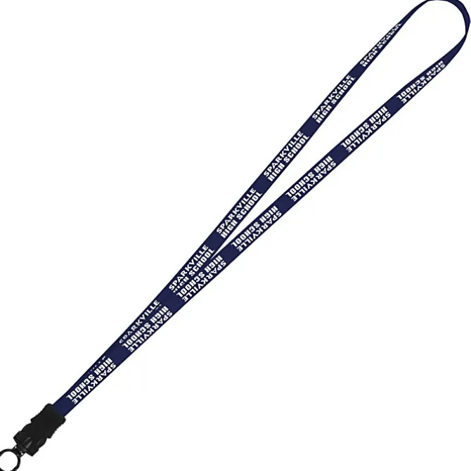 Smooth Nylon Lanyard - 1/2 inch - 36 inches - Snap Buckle Release - 24 hr