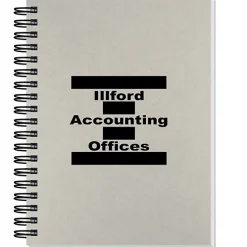 Smooth Paperboard Journal - 7 inches x 5 inches - 50 sheet