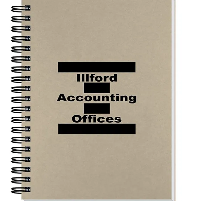Smooth Paperboard Journal - 7 inches x 5 inches - 50 sheet