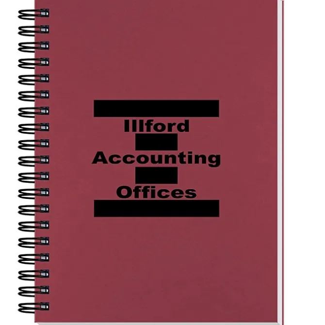 Smooth Paperboard Journal - 7 inches x 5 inches - 50 sheet