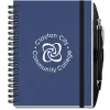 Smooth Paperboard Journal with Pen- 7 inches x 5 inches - 50 sheet