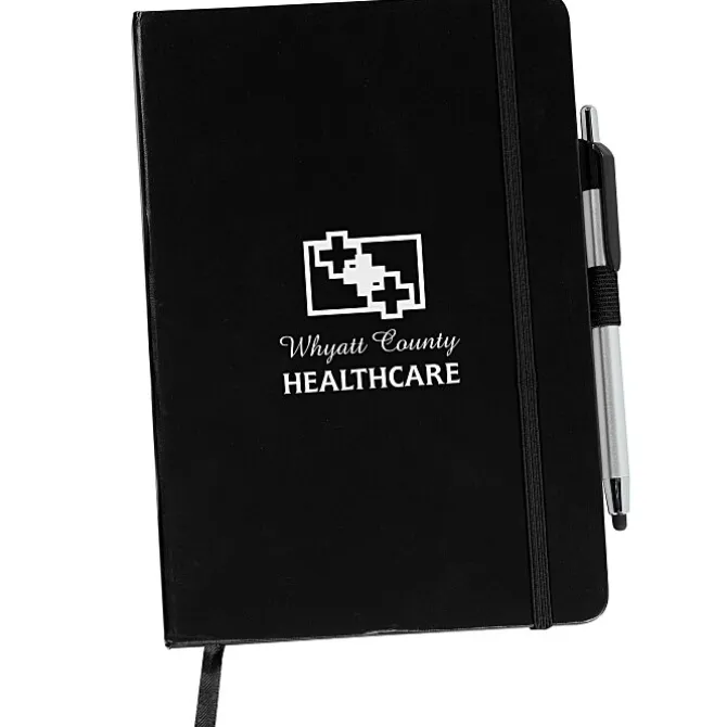 Snap Notebook with Stylus Pen