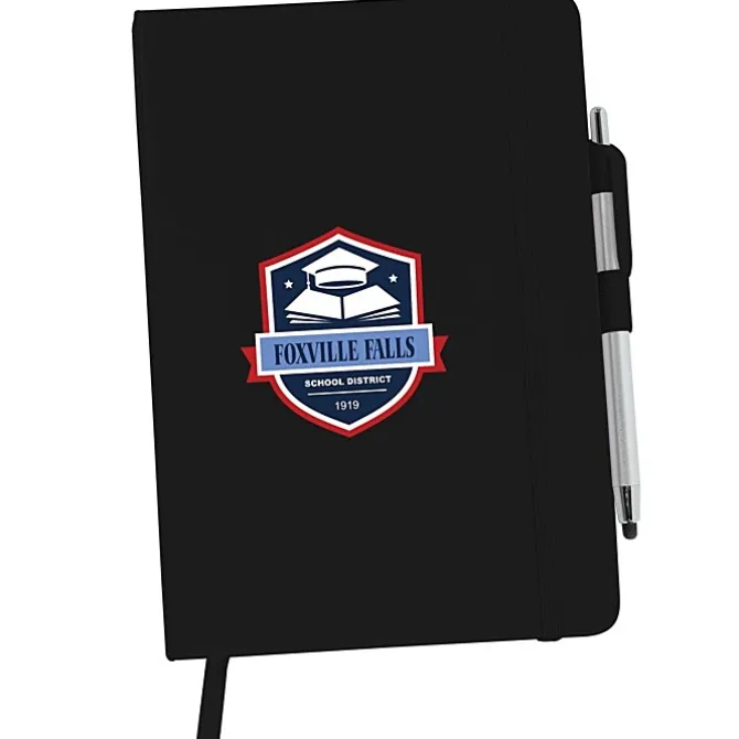 Snap Notebook with Stylus Pen - Full Color