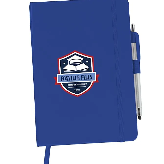 Snap Notebook with Stylus Pen - Full Color