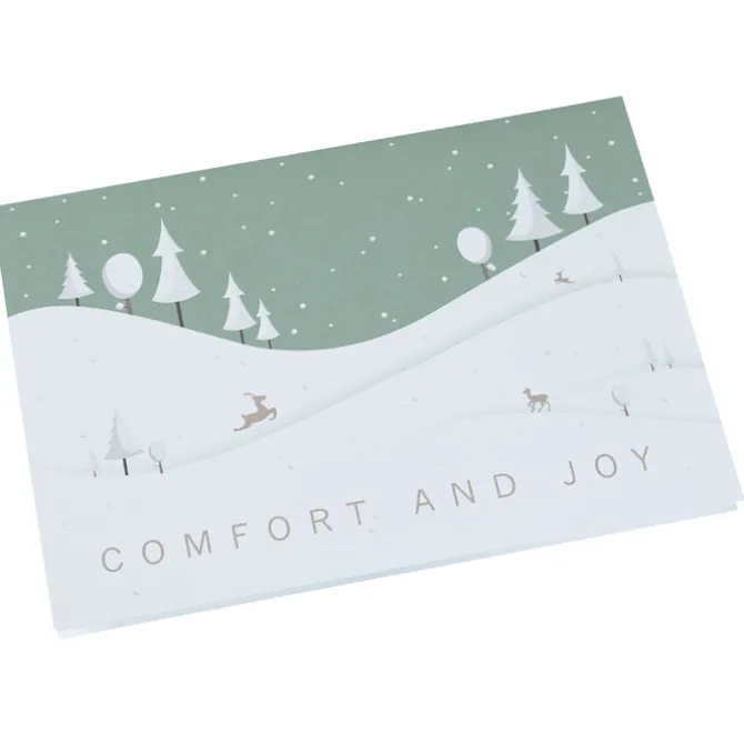 Snow Hills Greeting Card