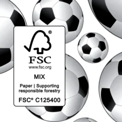 Soccer Full Color Insulated Paper Cup - 16 oz.
