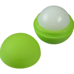 Soft Touch Round Lip Balm with Leash - Full Color