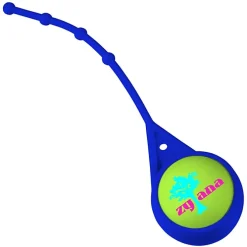 Soft Touch Round Lip Balm with Leash - Full Color