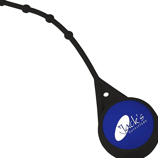 Soft Touch Round Lip Balm with Leash