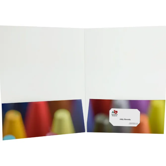 Soft Touch Two-Pocket Folder