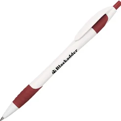 Solis Clic Pen with Grip - White
