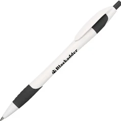 Solis Clic Pen with Grip - White