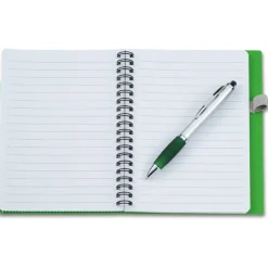 Sorbet Pocket Notebook with Curvy Stylus Pen