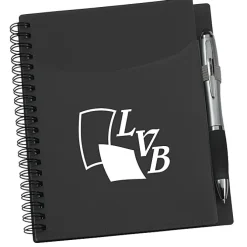 Sorbet Pocket Notebook with Curvy Stylus Pen - 24 hr