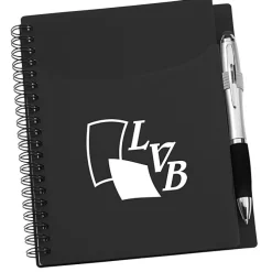 Sorbet Pocket Notebook with Curvy Stylus Pen - 24 hr
