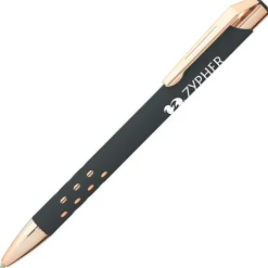 Souvenir Armor Soft Touch Metal Pen - Rose Gold