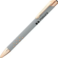 Souvenir Armor Soft Touch Metal Pen - Rose Gold