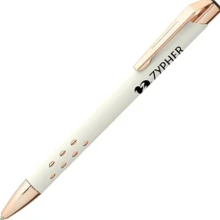 Souvenir Armor Soft Touch Metal Pen - Rose Gold