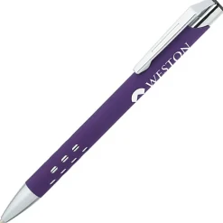 Souvenir Armor Soft Touch Metal Pen - 24 hr