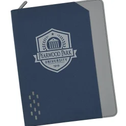 Souvenir Armor Zippered Padfolio with Pen
