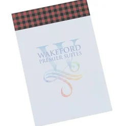 Souvenir Designer Notepad - 6 inches x 4 inches - 50 Sheet - Buffalo Plaid